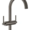 Смеситель для раковины GROHE Atrio New, темный графит матовый (21022AL3) на 1 отверстие Смеситель для раковины GROHE Atrio New, темный графит матовый (21022AL3) на 1 отверстие