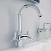 Смеситель для раковины GROHE Atrio Ypsilon с донным клапаном, хром (21019000) Смеситель для раковины GROHE Atrio Ypsilon с донным клапаном, хром (21019000)