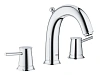 Смеситель для раковины GROHE BauClassic 20470000 на 3 отверстия