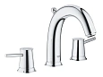 Смеситель для раковины GROHE BauClassic 20470000 на 3 отверстия Смеситель для раковины GROHE BauClassic 20470000 на 3 отверстия