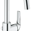 Смеситель для раковины GROHE BauCurve со сливным гарнитуром, L-Size, хром (23090000) Смеситель для раковины GROHE BauCurve со сливным гарнитуром, L-Size, хром (23090000)