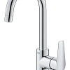 Смеситель для раковины GROHE BauEdge (23760001) с термостатом и донным клапаном Смеситель для раковины GROHE BauEdge (23760001) с термостатом и донным клапаном