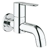 Смеситель для раковины GROHE BauFlow, гладкий корпус, хром (20238000)