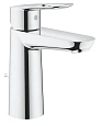 Смеситель для раковины GROHE BauLoop с донным клапаном, M-Size, хром (23762000) Смеситель для раковины GROHE BauLoop с донным клапаном, M-Size, хром (23762000)