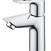 Смеситель для раковины GROHE BauLoop с ограничителем температуры и нажимным донным клапаном, размер 23879001 Смеситель для раковины GROHE BauLoop с ограничителем температуры и нажимным донным клапаном, размер 23879001