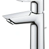 Смеситель для раковины GROHE BauLoop с рычажным донным клапаном, размер M, хром (23887001) Смеситель для раковины GROHE BauLoop с рычажным донным клапаном, размер M, хром (23887001)