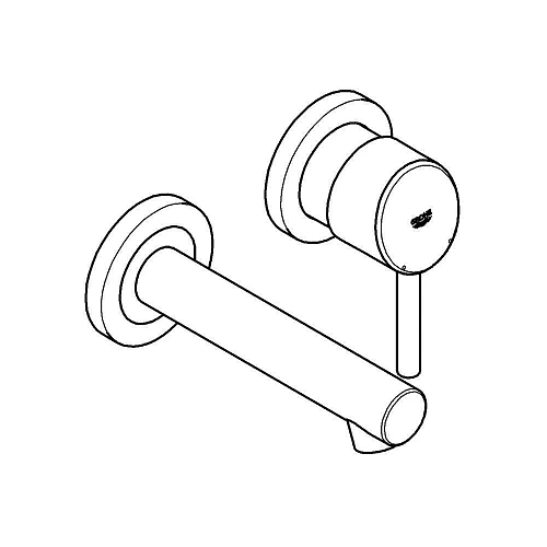 Смеситель для раковины GROHE Concetto, хром (19575001) внешняя часть Смеситель для раковины GROHE Concetto, хром (19575001) внешняя часть