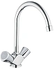 Смеситель для раковины GROHE Costa S с донным клапаном, хром (21257001)