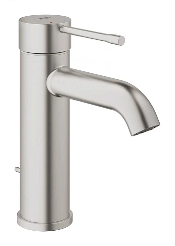 Смеситель для раковины GROHE Essence New S-Size II с донным клапаном, суперсталь (23589DC1) Смеситель для раковины GROHE Essence New S-Size II с донным клапаном, суперсталь (23589DC1)
