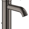Смеситель для раковины GROHE Essence New с донным клапаном, темный графит глянец (23589A01) Смеситель для раковины GROHE Essence New с донным клапаном, темный графит глянец (23589A01)