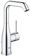 Смеситель для раковины GROHE Essence+ с донным клапаном и высоким изливом, хром (32628001) Смеситель для раковины GROHE Essence+ с донным клапаном и высоким изливом, хром (32628001)
