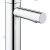 Смеситель для раковины GROHE Essence+ с донным клапаном и низким изливом, хром (23379001) Смеситель для раковины GROHE Essence+ с донным клапаном и низким изливом, хром (23379001)