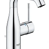 Смеситель для раковины GROHE Essence+ с донным клапаном и средним изливом, хром (23462001) Смеситель для раковины GROHE Essence+ с донным клапаном и средним изливом, хром (23462001)