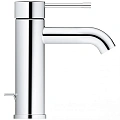 Смеситель для раковины GROHE Essence+ с низким изливом и донным клапаном, хром (23589001) Смеситель для раковины GROHE Essence+ с низким изливом и донным клапаном, хром (23589001)