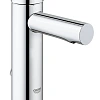 Смеситель для раковины GROHE Essence+ с цепочкой и низким изливом, хром (32899001) Смеситель для раковины GROHE Essence+ с цепочкой и низким изливом, хром (32899001)