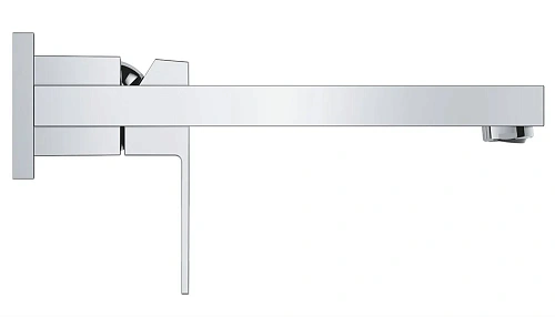 Смеситель для раковины GROHE Eurocube (вынос 230 мм), хром (23447000) внешняя часть Смеситель для раковины GROHE Eurocube (вынос 230 мм), хром (23447000) внешняя часть