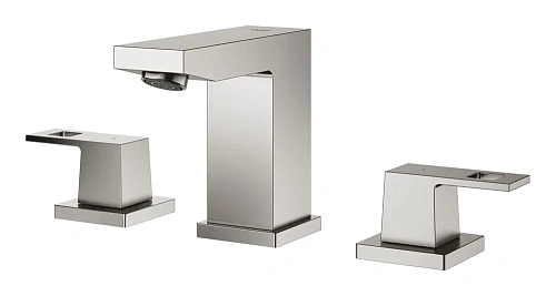 Смеситель для раковины GROHE Eurocube на 3 отверстия, суперсталь (20351DC0) Смеситель для раковины GROHE Eurocube на 3 отверстия, суперсталь (20351DC0)