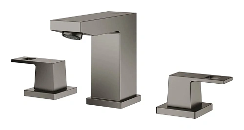 Смеситель для раковины GROHE Eurocube на 3 отверстия, темный графит матовый (20351AL0) Смеситель для раковины GROHE Eurocube на 3 отверстия, темный графит матовый (20351AL0)