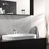 Смеситель для раковины GROHE Eurodisc Joy с донным клапаном, низкий излив, хром (23425000) Смеситель для раковины GROHE Eurodisc Joy с донным клапаном, низкий излив, хром (23425000)