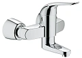 Смеситель для раковины GROHE Euroeco Special (вынос 174 мм, длина рычага 120 мм), хром (32768000) Смеситель для раковины GROHE Euroeco Special (вынос 174 мм, длина рычага 120 мм), хром (32768000)