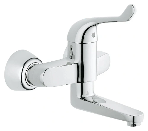 Смеситель для раковины GROHE Euroeco Special (вынос 196 мм, длина рычага 120 мм), хром (32792000) Смеситель для раковины GROHE Euroeco Special (вынос 196 мм, длина рычага 120 мм), хром (32792000)