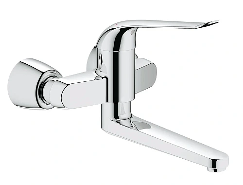 Смеситель для раковины GROHE Euroeco Special (вынос 274 мм, длина рычага 170 мм), хром (32774000) Смеситель для раковины GROHE Euroeco Special (вынос 274 мм, длина рычага 170 мм), хром (32774000)