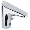 Смеситель для раковины GROHE Europlus E хром (36207001) инфракрасный Смеситель для раковины GROHE Europlus E хром (36207001) инфракрасный