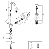 Смеситель для раковины GROHE Eurosmart (23970003) Смеситель для раковины GROHE Eurosmart (23970003)