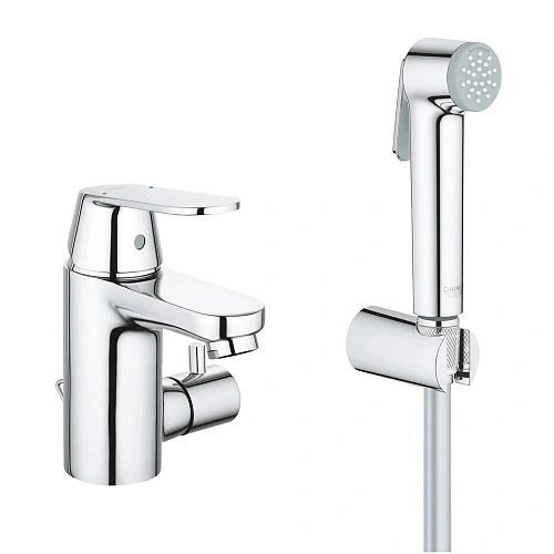 Смеситель для раковины GROHE Eurosmart Cosmopolitan (23950000) S-Size однорычажный, хром Смеситель для раковины GROHE Eurosmart Cosmopolitan (23950000) S-Size однорычажный, хром