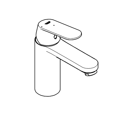 Смеситель для раковины GROHE Eurosmart Cosmopolitan однорычажный M-size, хром (23928000) Смеситель для раковины GROHE Eurosmart Cosmopolitan однорычажный M-size, хром (23928000)