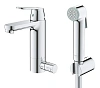Смеситель для раковины GROHE Eurosmart Cosmopolitan однорычажный M-size, хром (24191000)