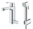 Смеситель для раковины GROHE Eurosmart Cosmopolitan однорычажный M-size, хром (24191000) Смеситель для раковины GROHE Eurosmart Cosmopolitan однорычажный M-size, хром (24191000)