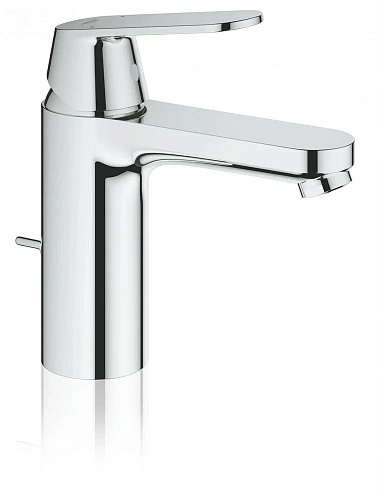 Смеситель для раковины GROHE Eurosmart Cosmopolitan с донным клапаном, средний излив, хром (2332500D Смеситель для раковины GROHE Eurosmart Cosmopolitan с донным клапаном, средний излив, хром (2332500D