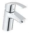 Смеситель для раковины GROHE Eurosmart New с донным клапаном, S-size, хром (33265002) Смеситель для раковины GROHE Eurosmart New с донным клапаном, S-size, хром (33265002)
