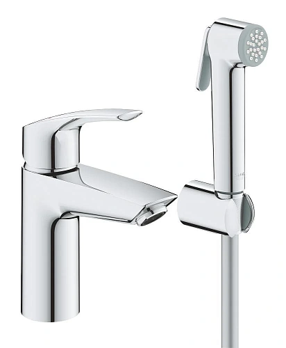 Смеситель для раковины GROHE Eurosmart S-Size (23124003) хром Смеситель для раковины GROHE Eurosmart S-Size (23124003) хром