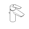 Смеситель для раковины GROHE Eurosmart S-Size (23456003) Смеситель для раковины GROHE Eurosmart S-Size (23456003)