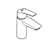 Смеситель для раковины GROHE Eurosmart S-Size (23922003) Смеситель для раковины GROHE Eurosmart S-Size (23922003)