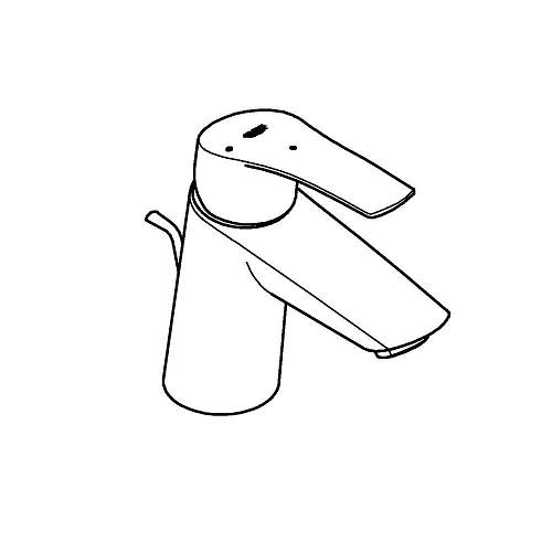 Смеситель для раковины GROHE Eurosmart S-Size (23969003) Смеситель для раковины GROHE Eurosmart S-Size (23969003)