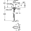 Смеситель для раковины GROHE Eurosmart S-Size (33188003) Смеситель для раковины GROHE Eurosmart S-Size (33188003)