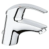Смеситель для раковины GROHE Eurosmart, хром (33188001)