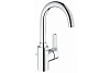 Смеситель для раковины GROHE Eurostyle Cosmopolitan с высоким изливом, хром (23043003)
