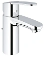 Смеситель для раковины GROHE Eurostyle Cosmopolitan с донным клапаном и ограничением расхода воды, х 3355220E Смеситель для раковины GROHE Eurostyle Cosmopolitan с донным клапаном и ограничением расхода воды, х 3355220E