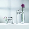 Смеситель для раковины GROHE Eurostyle new с донным клапаном, хром (33558003) Смеситель для раковины GROHE Eurostyle new с донным клапаном, хром (33558003)