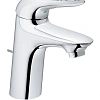 Смеситель для раковины GROHE Eurostyle с донным клапаном, хром (23564003) Смеситель для раковины GROHE Eurostyle с донным клапаном, хром (23564003)