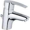 Смеситель для раковины GROHE Eurostyle с донным клапаном, хром (33552001) Смеситель для раковины GROHE Eurostyle с донным клапаном, хром (33552001)