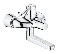 Смеситель для раковины GROHE Grohtherm Special, с локтевым управлением, настенный монтаж (34020001) Смеситель для раковины GROHE Grohtherm Special, с локтевым управлением, настенный монтаж (34020001)