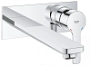 Смеситель для раковины GROHE Lineare New на 2 отверстия, настенный монтаж, хром (23444001) внешняя ч