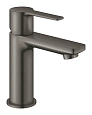 Смеситель для раковины GROHE Lineare New с нажимным сливным гарнитуром, темный графит матовый (23791 23791AL1 Смеситель для раковины GROHE Lineare New с нажимным сливным гарнитуром, темный графит матовый (23791 23791AL1