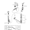Смеситель для раковины GROHE Plus на 3 отверстия, M-Size (20301003) Смеситель для раковины GROHE Plus на 3 отверстия, M-Size (20301003)