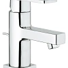 Смеситель для раковины Grohe Quadra с донным клапаном, хром (32631000) Смеситель для раковины Grohe Quadra с донным клапаном, хром (32631000)